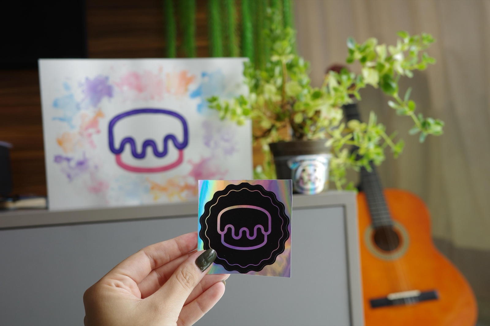 Kake sticker, Kake painting ๐จ